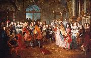 unknow artist Marriage of Louis of France, oil painting on canvas